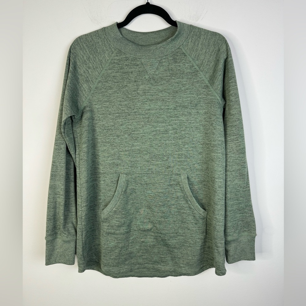 Title Nine Universal Crew Neck Tunic Sweatshirt M